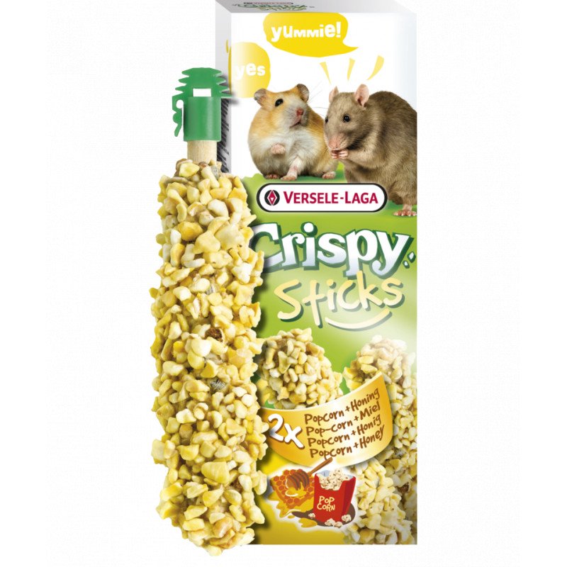 VL Crispy dupla rúd hörcsög-patkány 110 g popcorn+méz 462067