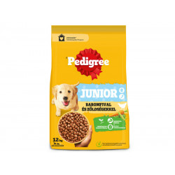 Pedigree 12 kg Junior M/L 12 kg baromfi Kutya kutya-macska Pedigree