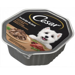 Cesar 150 g alutálcás pulyka-marha Konzerv, nedves táp kutya-macska Cesar