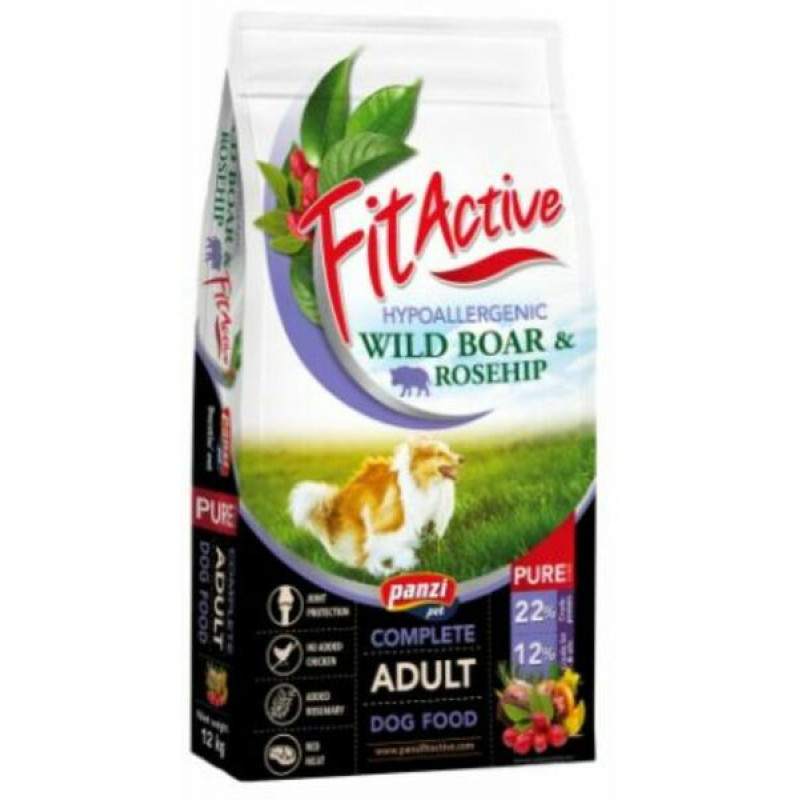 Panzi Fit Active PURE 3 kg Hypoallergenic BEEF-ROSEHIP (marha,csipkebogyó) 314488