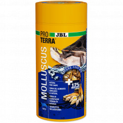 JBL PROTERRA MOLLUSCUS 250ml 72341 egész csiga, gammarus és halrud vízi és mocsári teknős számára Teknős Terrarisztika JBL