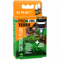 JBL PROTERRA TORTOISE FLUID 2x10ml 72511 Folyékony multivitamin minden szárazföldi teknősnek Teknős Terrarisztika JBL