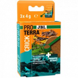 JBL PROTERRA CRICK 3x10ml 72551 Teljes értékű eledel etető rovarok számára Teknős Terrarisztika JBL