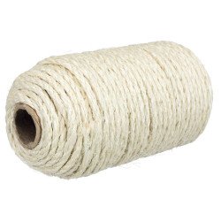 TRIXIE 44086 Rope - szizál kötél 4-6mm/50m Kutya kutya-macska TRIXIE