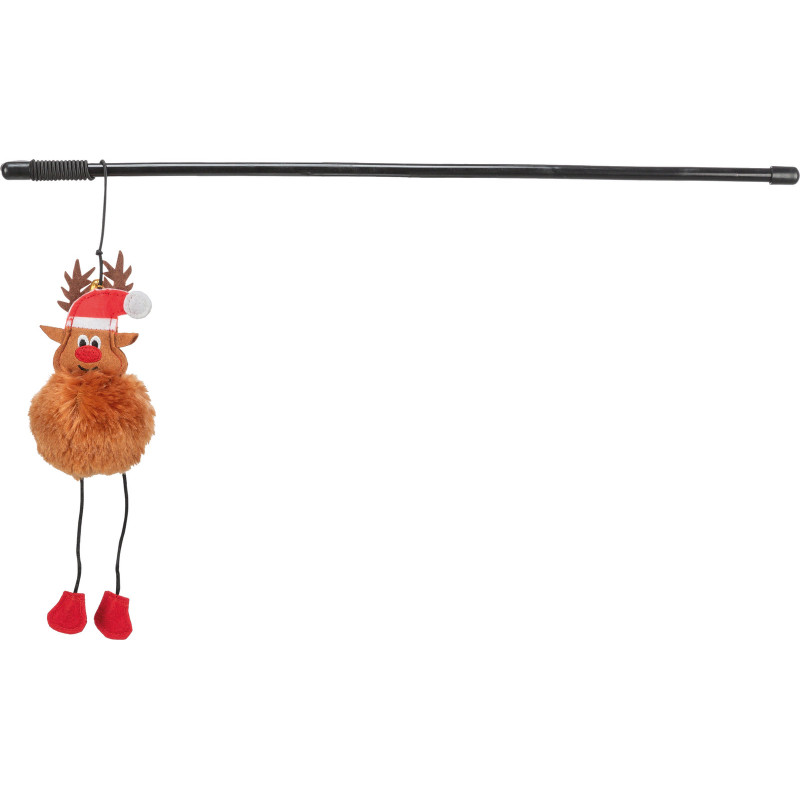 TRIXIE 92452 Xmas cica játék cicapeca 45 cm plüss rénszarvassal
