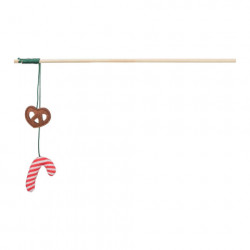 TRIXIE 92454 Xmas cica játék cicapeca 48 cm plüss karácsonyi süti Macskajáték 0 TRIXIE