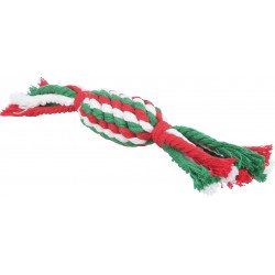 TRIXIE 92596 Xmas kutya játék fogselyem rágókötél cukorka forma 24 cm Kutya kutya-macska TRIXIE