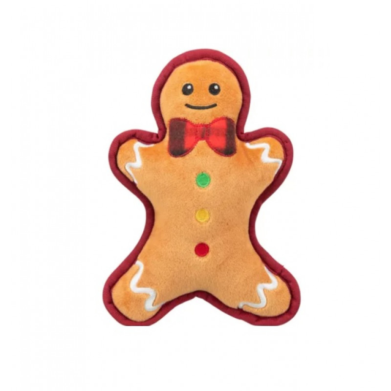 TRIXIE 92604 Xmas kutya játék plüss mézeskalács figura 22 cm