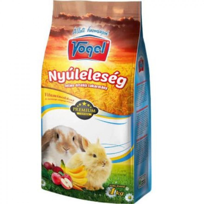 Vogel Prémium – teljes értékű eleség 1 kg zacskós nyulak részére 315177
