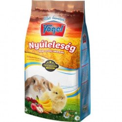 Vogel Prémium – teljes értékű eleség 1 kg zacskós nyulak részére 315177 Eledel Rágcsáló VOGEL