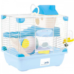 SZB Happet K818FA Gremi Cozzy Cottage M hörcsög ketrec 29x22x30 cm kék (etető/itató, házikó) Ketrec Rágcsáló SZB