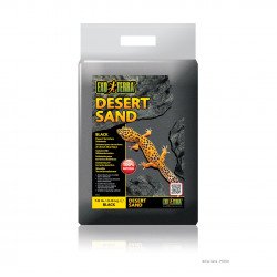 EXO-TERRA 3101 sivatagi fekete homok 4,5 kg Talajok, aljzatok Terrarisztika Exo-Terra
