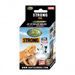Reptile Nova Strong UVA terrárium izzó - 100W E27 sivatagi hüllőknek Világítás Terrarisztika Reptile Nova