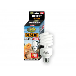 Reptile Nova Desert UVB 10.0 energiatakarékos terrárium izzó - 25W E27 félsivatagi hüllőkhöz Világítás Terrarisztika Reptile Nova