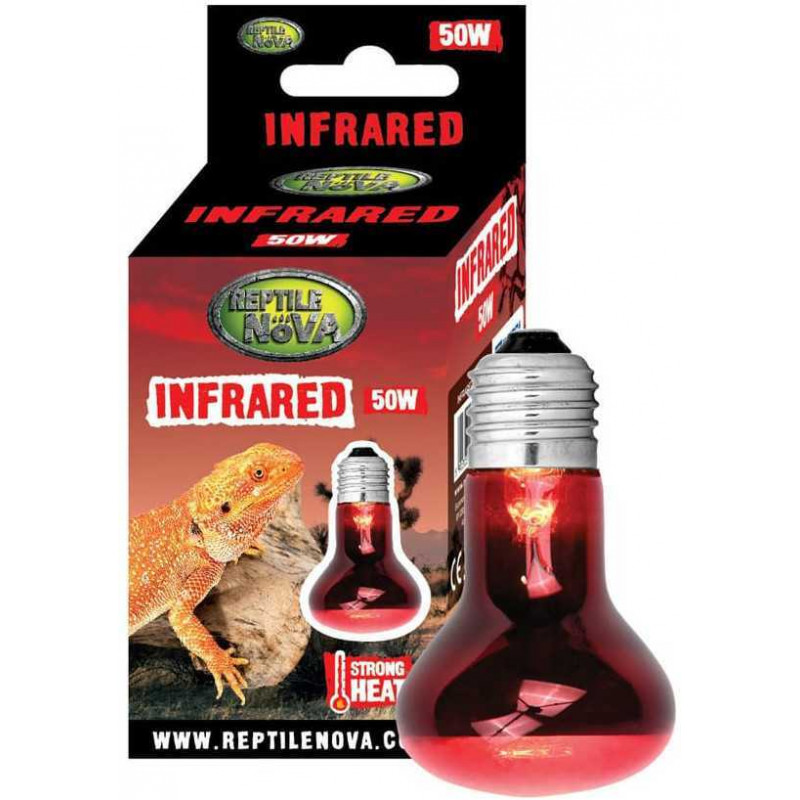 Reptile Nova Infravörös terrárium izzó - 50W E27