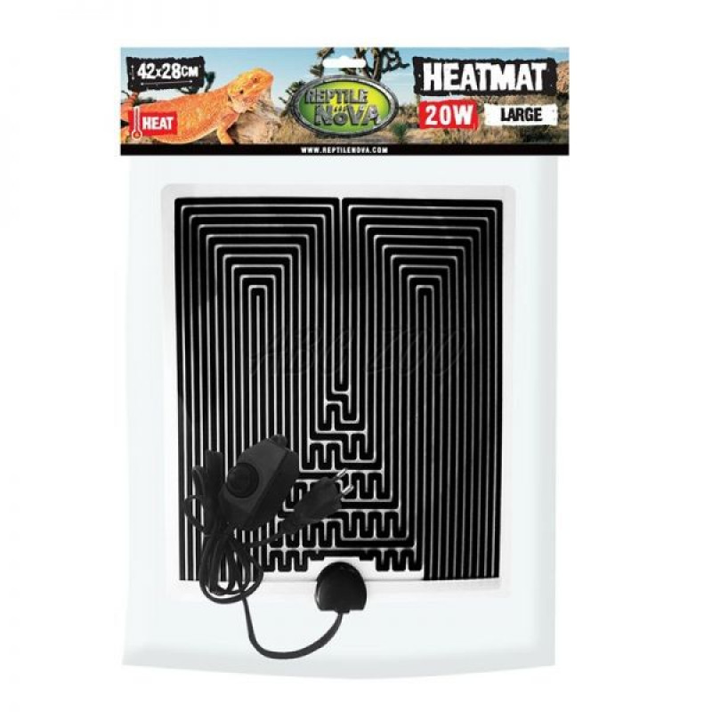 Reptile Nova R600 terráriumi fűtőlap - 20W, 42x28cm