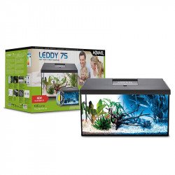 AQUAEL leddy 75 D&N fekete akvárium szett 75x35x40 ( 105 l) 124526 Akvárium Akvarisztika AQUAEL
