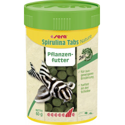 SERA Spirulina Tabs Nature 100 ml - 100 tabletta 940 Díszhaltáp Akvarisztika SERA