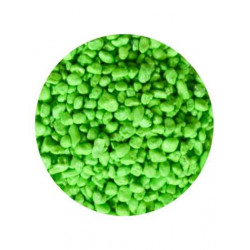 SZB Színes aljzat 3-5 mm világoszöld 5 kg ED4VZN Talajok, aljzatok Akvarisztika SZB