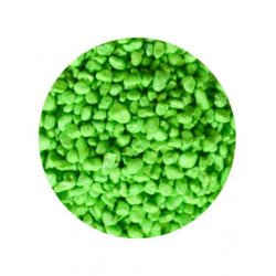 SZB Színes aljzat 3-5 mm világoszöld 5 kg ED4VZN Talajok, aljzatok Akvarisztika SZB