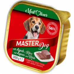 Master Dog kutya alutálkás eledel 300 g bárány-rizs Konzerv, nedves táp kutya-macska Master Dog