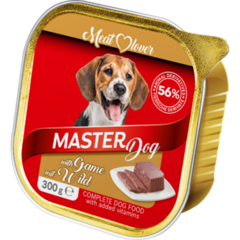 Master Dog kutya alutálkás eledel 300 g vad