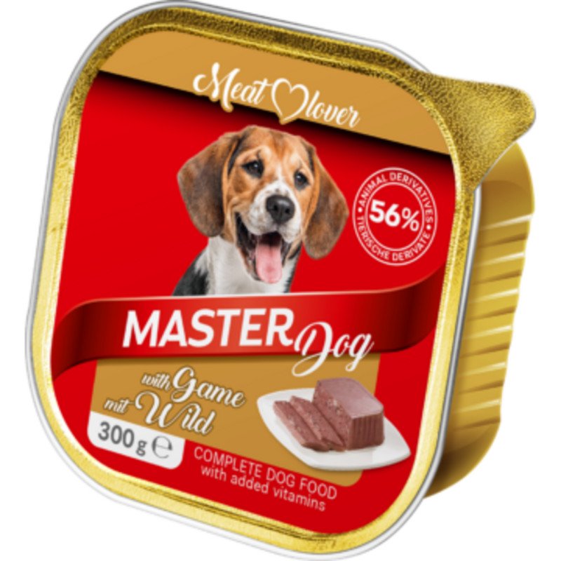 Master Dog kutya alutálkás eledel 300 g vad
