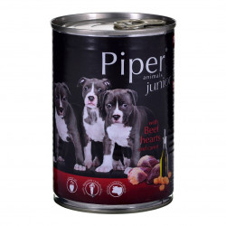 PIPER 400 g junior konzerv kutyáknak százalékos mahaszív répával Konzerv, nedves táp kutya-macska PIPER