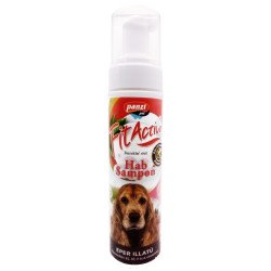 Fit Active Habsampon 200 ml - Eper illatú száraz habsampon kutyák részére 316574 Sampon, balzsam kutya-macska FitActive