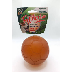 FitActive natúr gumijáték football 9 cm - játék kutyák részére 316000 Kutya kutya-macska FitActive