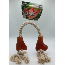 FitActive natúr gumijáték Two Large Bone Ends - játék kutyák részére 316178 Kutya kutya-macska FitActive