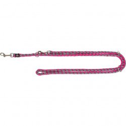 TRIXIE 143531 Cavo póráz állítható S-M 2m/12mm sangria málna/benzin Kutya kutya-macska TRIXIE