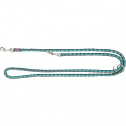 TRIXIE 143628 Cavo póráz állítható L-XL 2m/18mm aqua/szürke Kutya kutya-macska TRIXIE
