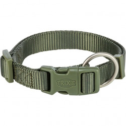 TRIXIE 201533 Premium nyakörv S-M 30-45 cm/15mm olívazöld Kutya kutya-macska TRIXIE