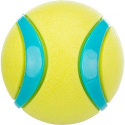 TRIXIE 33410 kutyajáték gumilabda úszós, hőre lágyuló o6cm tenisz labda minta Kutya kutya-macska TRIXIE