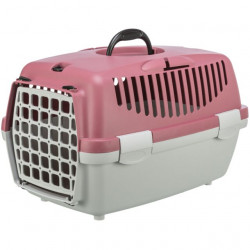 TRIXIE 39815 szállító box Capri 1 48×32×31 világosszürke/antik pink 6 kg alatti Szállítóeszközök kutya-macska TRIXIE