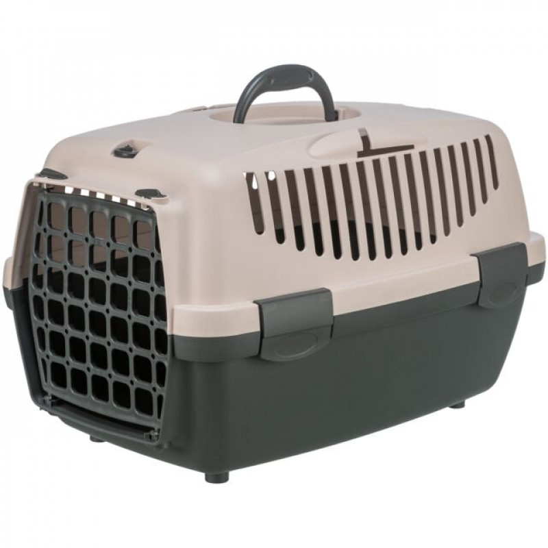 TRIXIE 39818 szállító box Capri 1 48×32×31 sötétszürke/mályva 6 kg alatti
