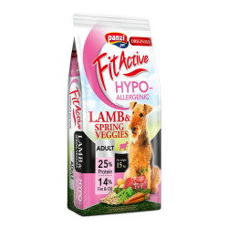Panzi FitActive ORIGINALS 15 kg ADULT HYPOALLERGENIC Lamb&Spring Veggies 315157 Kutya kutya-macska FitActive