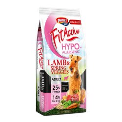 Panzi FitActive ORIGINALS 15 kg ADULT HYPOALLERGENIC Lamb&Spring Veggies 315157 Kutya kutya-macska FitActive