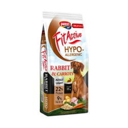 Panzi FitActive ORIGINALS 15 kg Hypoallergenic ADULT LIGHT Rabbit and Carrots 315232 Kutya kutya-macska FitActive