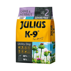 JULIUS K-9 10 kg adult SMALL lamb&herbals 314662 Kutya kutya-macska JULIUS K9