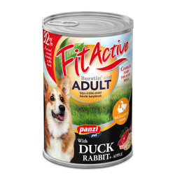 Panzi Fit Active 1240 g konzerv kutyáknak kacsa-nyúl 316208 Kutya kutya-macska FitActive