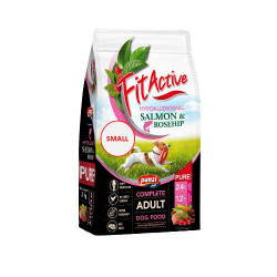 Panzi Fit Active PURE SMALL 3 kg Hypoallergenic SALMON-ROSEHIP (lazac+csipkebogyó) 315843 Kutya kutya-macska FitActive