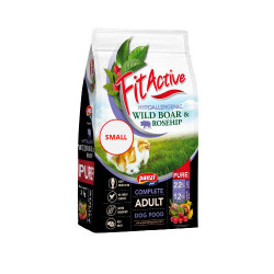 Panzi Fit Active PURE SMALL 3 kg Hypoallergenic WILD BOAR - ROSEHIP (vaddisznó,csipkebogyó) 315850 Kutya kutya-macska FitActive