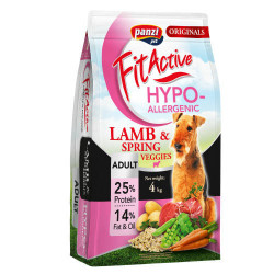 Panzi FitActive ORIGINALS 4kg ADULT HYPOALLERGENIC Lamb&Spring Veggies 315195 Kutya kutya-macska FitActive