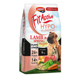 Panzi FitActive ORIGINALS 4kg PUPPY&JUNIOR HYPOALLERGENIC Lamb&Spring Veggies 315201 Kutya kutya-macska FitActive