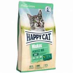 Happy Cat Minkas-Mix 10 kg baromfi-bárány-hal száraz cicatáp 103003 Kutya kutya-macska Happy Cat