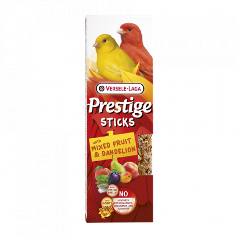 VL PRESTIGE dupla rúd kanári 60 g gyümölcsök és pitypang 422347