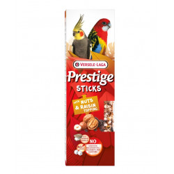 VL PRESTIGE dupla rúd nimfa 140 g dió és mazsola 422357 Madáreledel Madár Versele-Laga