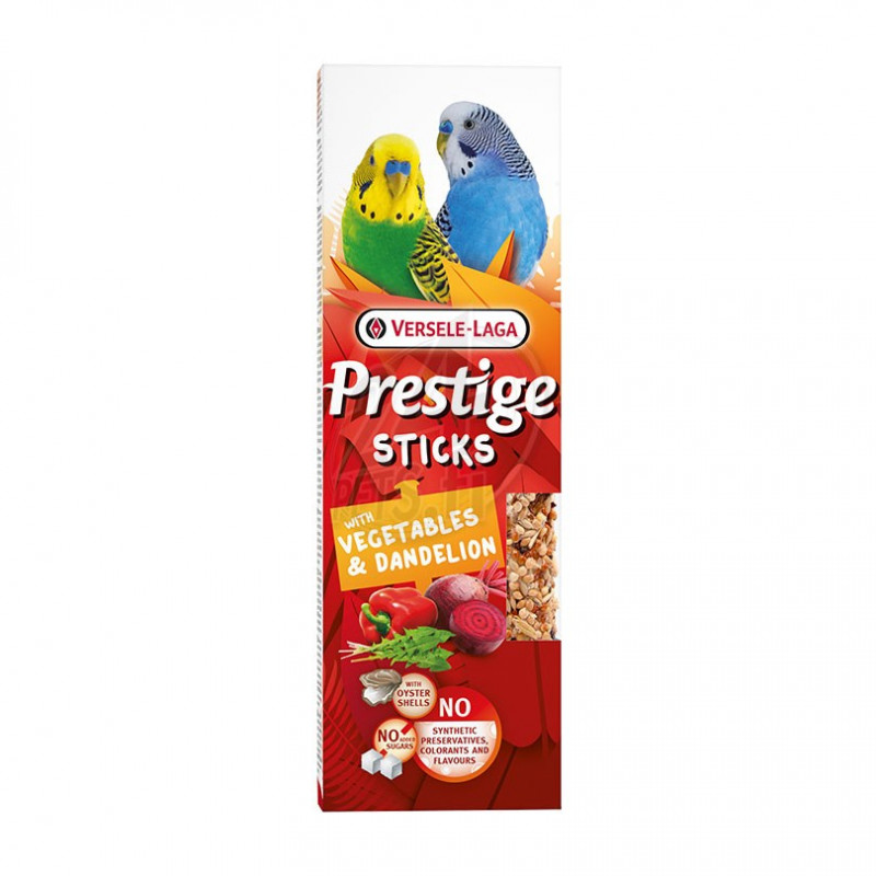 VL PRESTIGE dupla rúd óriáspapagáj 140 g zöldség és pitypang 422360